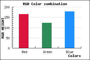 rgb background color #A57AB2 mixer