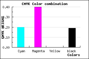#A57CCE color CMYK mixer