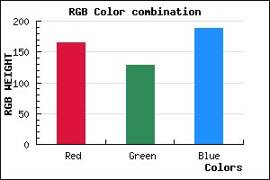 rgb background color #A580BC mixer
