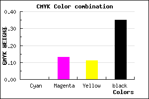 #A59093 color CMYK mixer