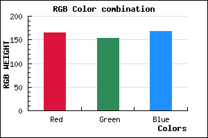 rgb background color #A59AA8 mixer