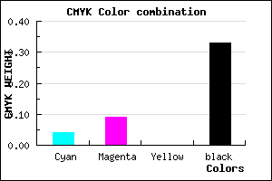 #A59CAC color CMYK mixer