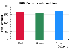 rgb background color #A59DAB mixer