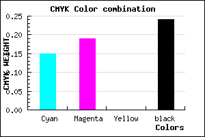 #A59EC2 color CMYK mixer