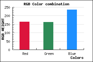 rgb background color #A5A2EB mixer