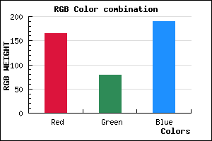 rgb background color #A54FBE mixer