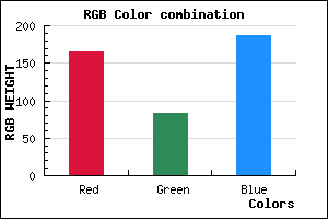 rgb background color #A553BB mixer