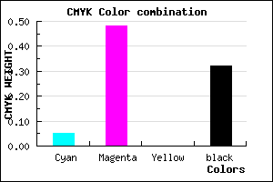 #A55AAD color CMYK mixer