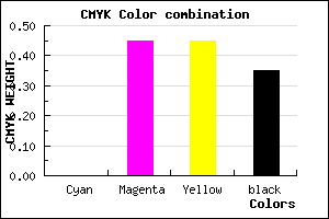 #A55A5B color CMYK mixer