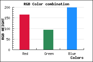 rgb background color #A55DC7 mixer