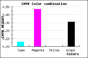#A55EB0 color CMYK mixer