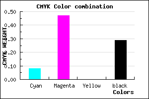 #A55FB4 color CMYK mixer