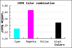 #A66FC3 color CMYK mixer
