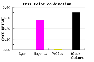 #A678A4 color CMYK mixer