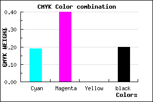 #A67BCD color CMYK mixer