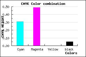 #A67BF1 color CMYK mixer