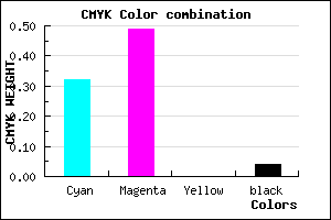 #A67DF5 color CMYK mixer