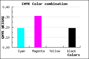 #A68ECE color CMYK mixer