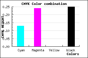 #A690BE color CMYK mixer