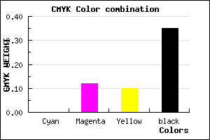 #A69296 color CMYK mixer