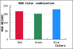 rgb background color #A698B2 mixer