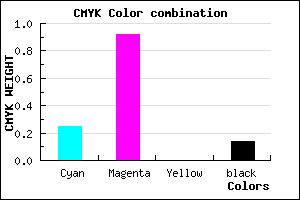 #A612DC color CMYK mixer
