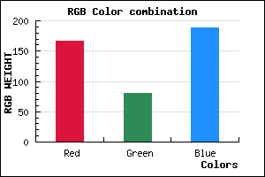 rgb background color #A651BD mixer