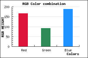 rgb background color #A65CBC mixer