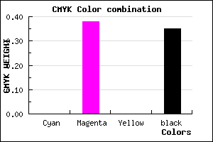 #A767A7 color CMYK mixer
