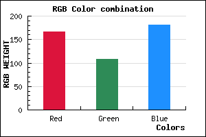 rgb background color #A76CB5 mixer