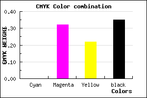 #A77183 color CMYK mixer
