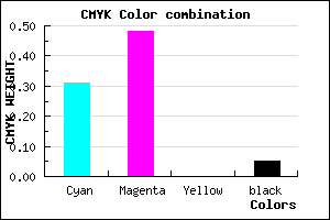 #A77EF1 color CMYK mixer
