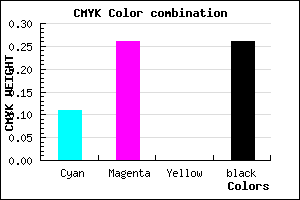 #A78CBC color CMYK mixer