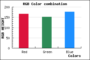 rgb background color #A798B0 mixer