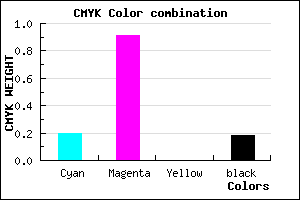 #A712D2 color CMYK mixer