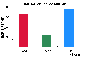 rgb background color #A73DBD mixer