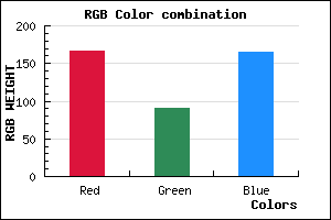 rgb background color #A75AA5 mixer