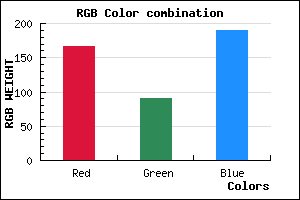 rgb background color #A75ABE mixer