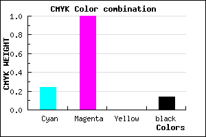 #A800DC color CMYK mixer