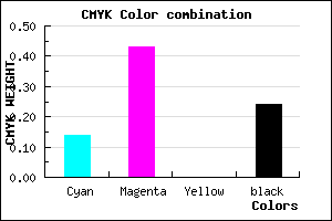 #A86FC3 color CMYK mixer