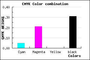 #A88BB1 color CMYK mixer