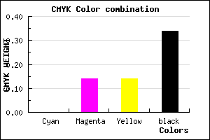 #A89091 color CMYK mixer