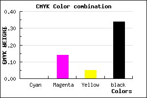 #A890A0 color CMYK mixer