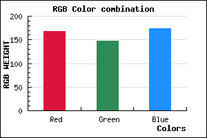 rgb background color #A894AE mixer