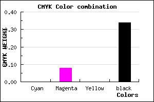 #A89AA8 color CMYK mixer