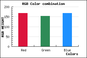 rgb background color #A89AA8 mixer