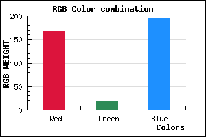 rgb background color #A813C3 mixer
