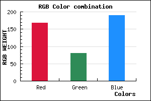 rgb background color #A850BE mixer