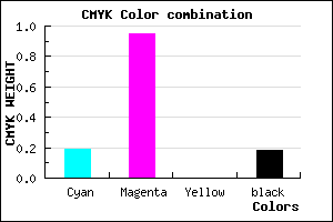 #A90BD1 color CMYK mixer