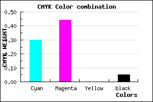 #A987F1 color CMYK mixer